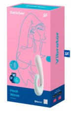Satisfyer Heat Wave Mint Rechargeable Dual-Motor Vibrator with Heating Function – Mint - Image 3