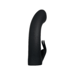 Heavenly Harness Black Rechargeable Vibrating Strap-On Harness Kit with 2 Silicone Sleeves - Image 4