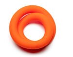 Perfect Fit 9 Hefty Wrap Silicone Cock Ring – Orange - Image 2