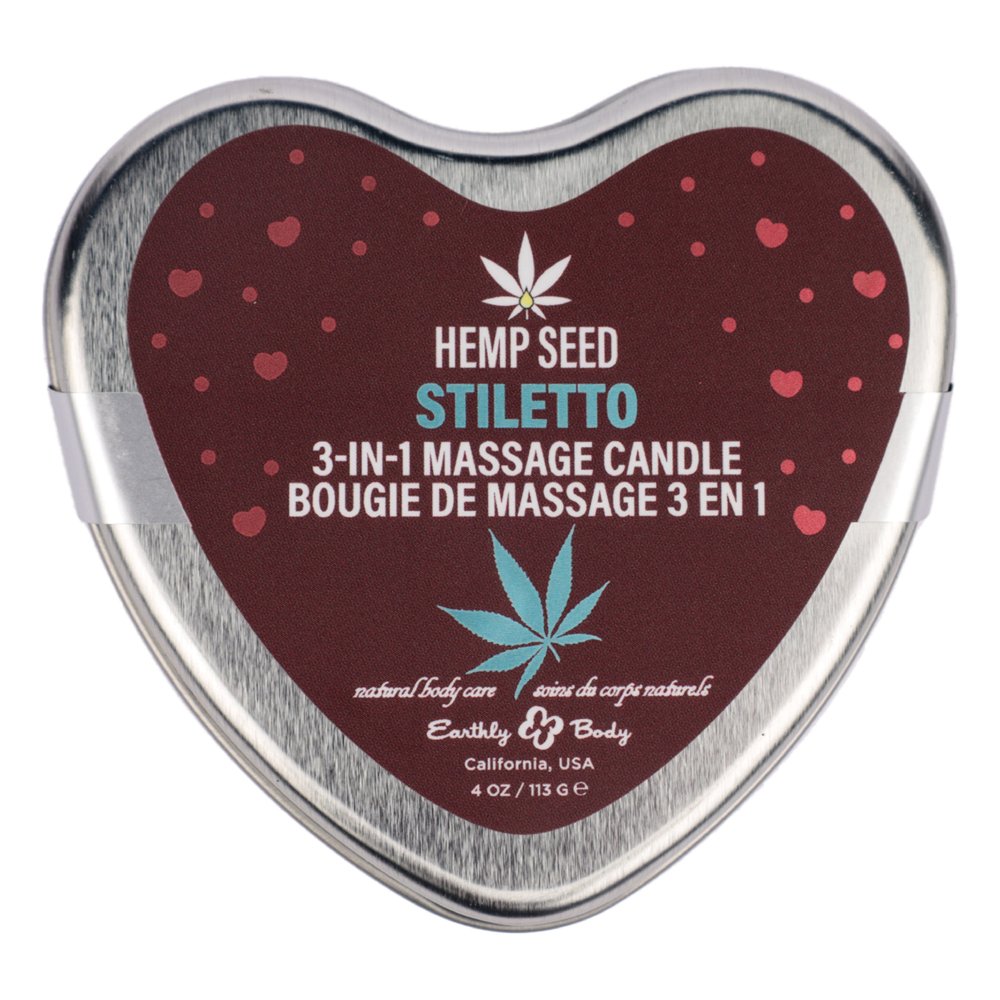 hemp-seed-3-in-1-massage-candle-stiletto-407oz Hemp Seed 3 in 1 Massage Candle Stiletto 4.07oz - Image 1