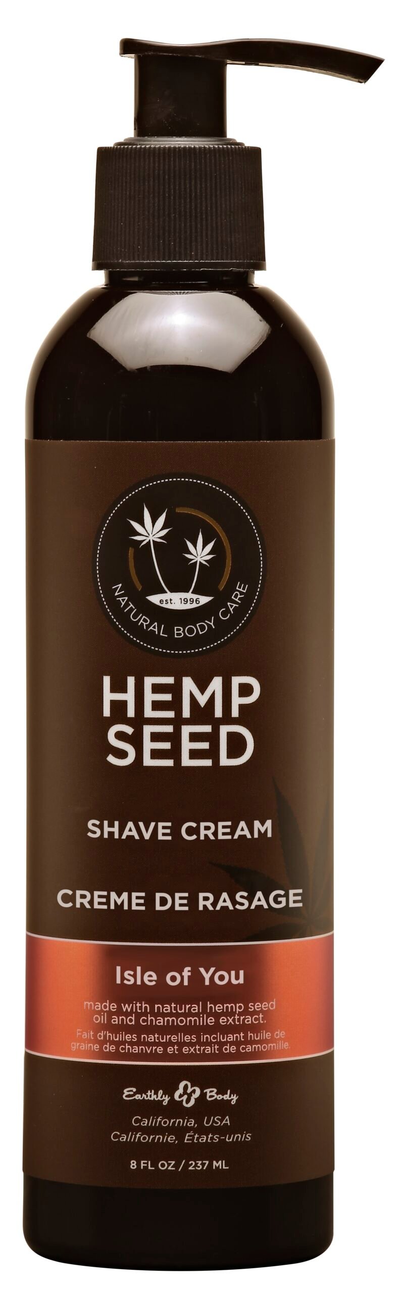 hemp-seed-shave-cream-isle-of-you-8oz Hemp Seed Shave Cream - Isle of You 8oz - Image 1