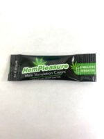 Hempleasure for Men Sample Packet Singles – Hemp Seed Oil Personal Lubricant