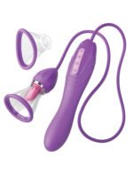 Her Ultimate Pleasure Max Rechargeable Suction and Vibration Stimulator – Purple - Image 2