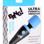 10x Vibrating Mini Silicone Wand - Blue