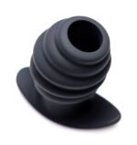 Hive Ass Tunnel Silicone Ribbed Hollow Anal Plug - Medium - Image 3