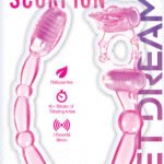 Super Xtreme Vibe Scorpion With Dual Stinger Anal Vibe - Magenta
