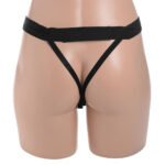 Hollow Silicone Dildo Strap-on - Flesh - Image 3