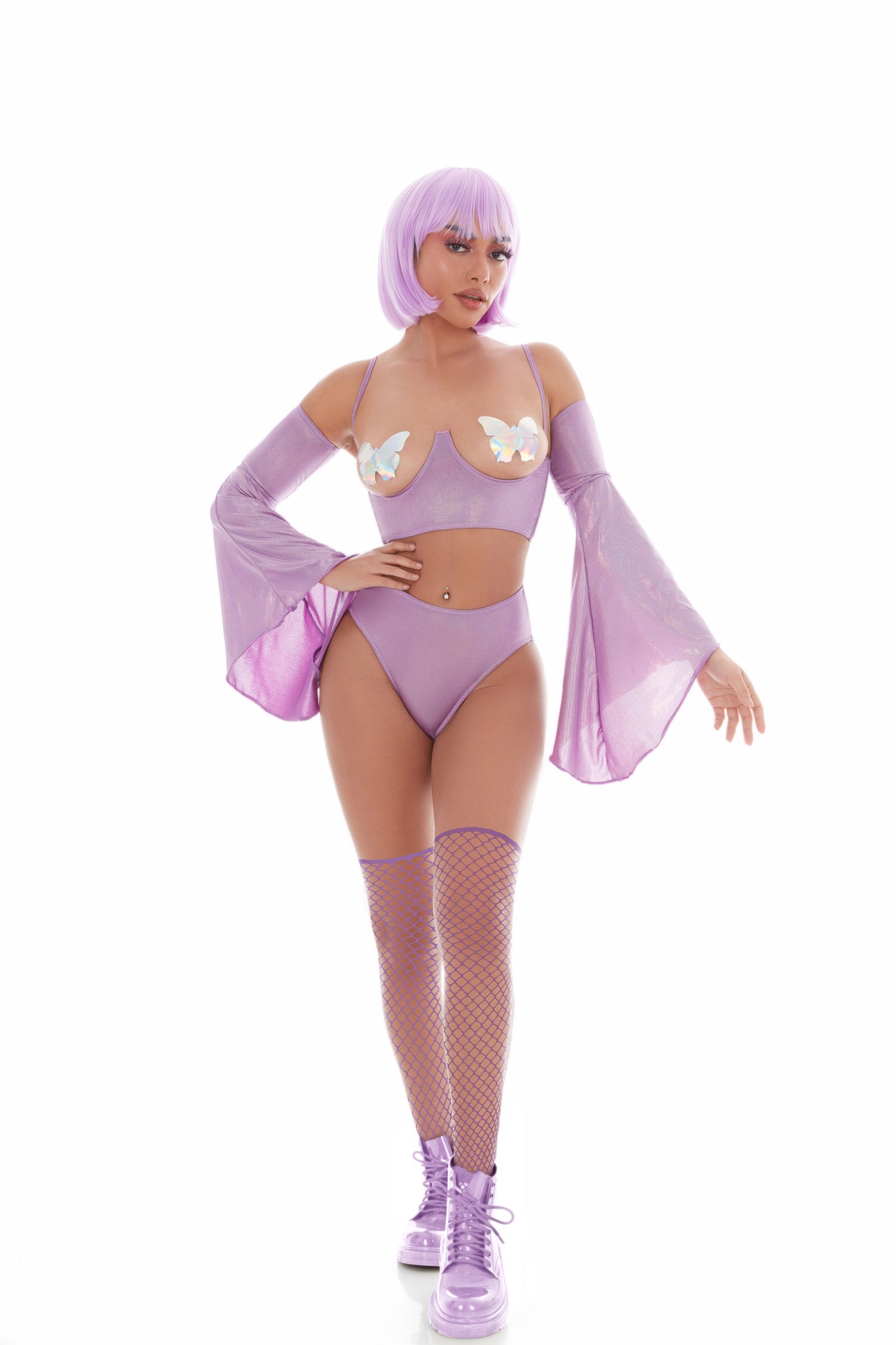holo-hun-5pc-set-smallmedium-purple Holo Hun 5pc Set - Small/medium - Purple - Image 1