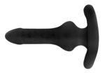 Hump Gear Black Anal Plug with Anchor Base – Phthalate-Free Silicone and TPR - Image 2