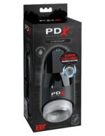 PDX Elite Hydrogasm Rechargeable Vibrating Stroker – Black - Image 2