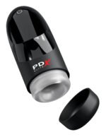 PDX Elite Hydrogasm Rechargeable Vibrating Stroker – Black - Image 3