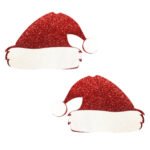 Freaking Awesome Glitter Santa Hat Nipple Cover Pasties