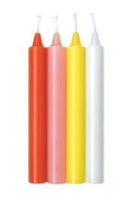 The 9's Make Me Melt Sensual Warm-Drip Candles 4 Pack - Pastel - Image 2
