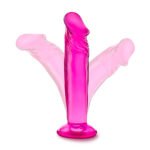 B Yours Sweet n' Small 6 Inch Dildo with Suction Cup – Pink - Image 4
