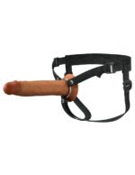 Fantasy X-Tensions Elite 9" Silicone Hollow Strap on - Brown - Image 2
