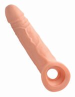 Ultra Real 1 Inch Solid Tip Penis Extension – Beige - Image 2