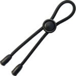 Mack Tuff Adjustable Silicone Cock Tie - Black - Image 3