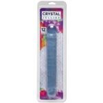Crystal Jellies Jr Double Dong 12 Inch - Clear - Image 2