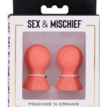 Peaches 'N Creame Silicone Nipple Suckers - Peach