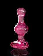 Icicles #75 Glass Wand – Pink