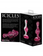 Icicles #75 Glass Wand – Pink - Image 5