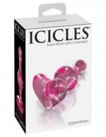 Icicles #75 Glass Wand – Pink - Image 7