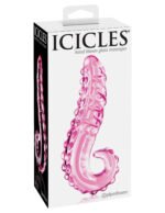 Icicles No. 24 Glass Wand – Pink - Image 6