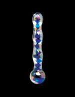 Icicles No. 8 Glass Wand – Blue - Image 2