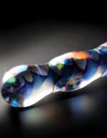Icicles No. 8 Glass Wand – Blue