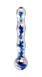 Icicles No. 8 Glass Wand – Blue - Image 5
