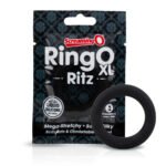 Screaming O RingO Ritz XL Liquid Silicone Cock Ring – Black - Image 2