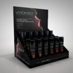 Aqua Flavored Water-Based Lubricant - 24ct Display