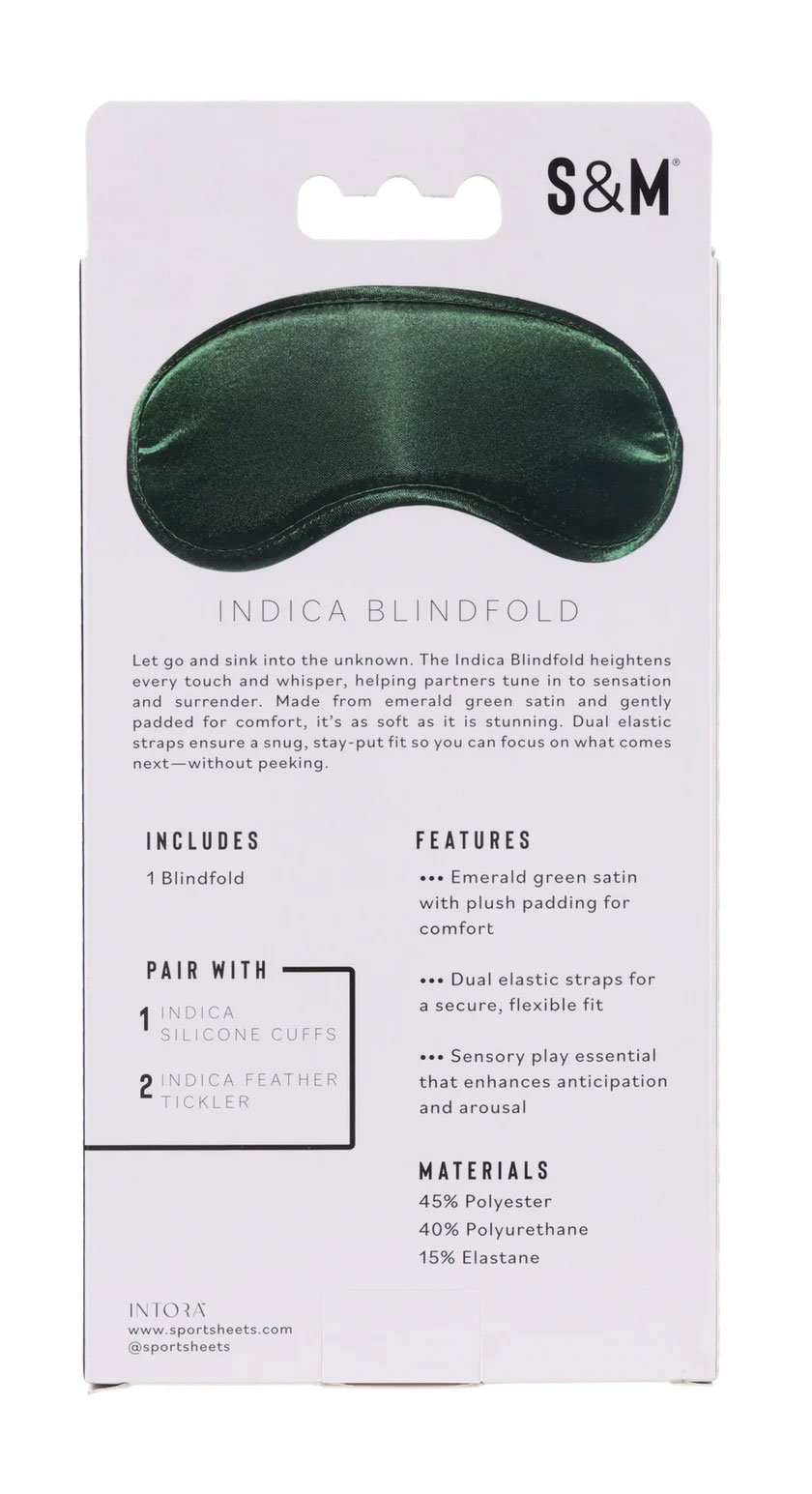 indica-blindfold-green Indica Blindfold - Green - Image 1