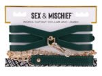 Indica Cutout Collar and Leash - Green - Image 2