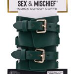 Indica Cutout Cuffs - Green