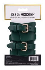 Indica Cutout Cuffs - Green