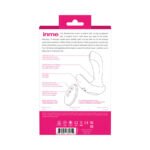 Inme Rechargeable Dual Vibe With Remote - Pink - Image 2