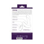 Inme Rechargeable Dual Vibe With Remote - Purple - Image 2
