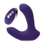 Inme Rechargeable Dual Vibe With Remote - Purple - Image 3