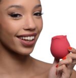Inmi - Bloomgasm Wild Rose Silicone Suction Stimulator - Red - Image 9