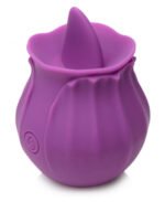 Inmi - Bloomgasm Wild Violet Licking Silicone Stimulator - Violet - Image 5