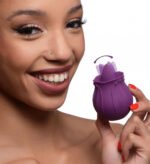 Inmi - Bloomgasm Wild Violet Licking Silicone Stimulator - Violet - Image 8