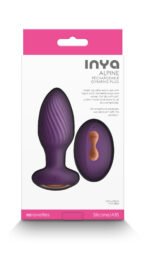 Inya Alpine Rechargeable Anal Plug with Remote Control – Purple - Image 3