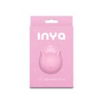 Inya Vibrating Rose Rechargeable Vibrator – Pink - Image 2
