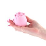 Inya Vibrating Rose Rechargeable Vibrator – Pink - Image 4