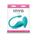 INYA Venus Rechargeable Vibrator with Remote Control – Teal - Image 4