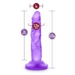 Naturally Yours - 5 Inch Mini Cock - Purple - Image 7