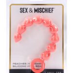 Peaches 'N Creame Silicone Anal Beads - Peach