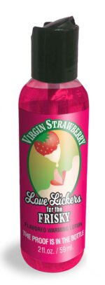 Love Lickers Virgin Strawberry Massage Oil – 1.76 Fl. Oz.