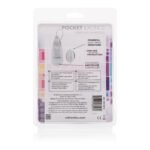 Pocket Exotics Vibrating Egg – Silver - Image 2